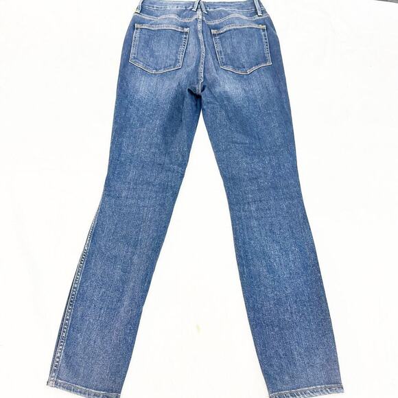 Good American Good Curve Med Wash Denim Jeans GCS113T Size 8 /29 - Picture 3 of 8